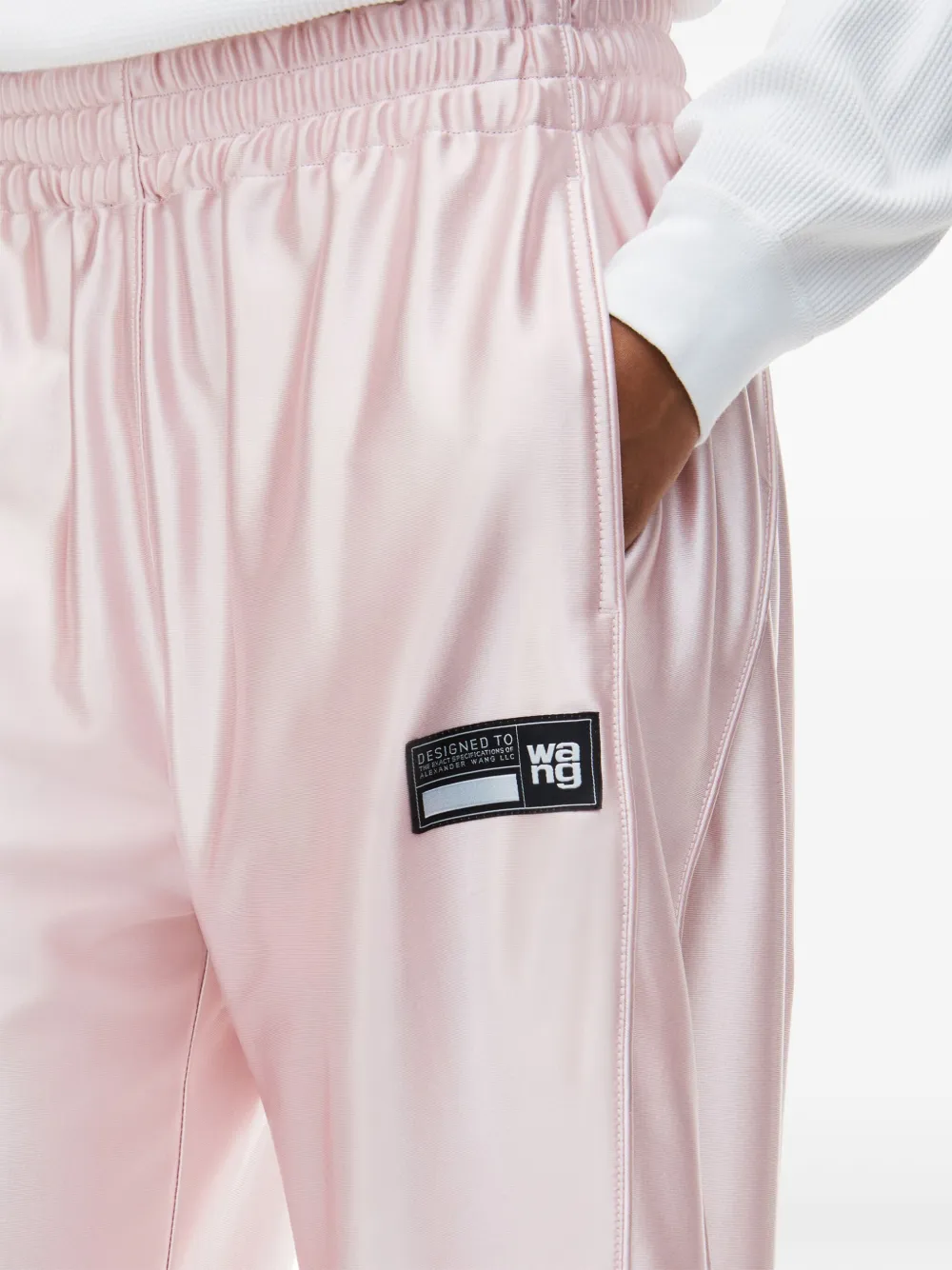 Alexander Wang piped-trim Track Pants | Pink | FARFETCH Alexander Wang piped-trim Track Pants | Pink | FARFETCH