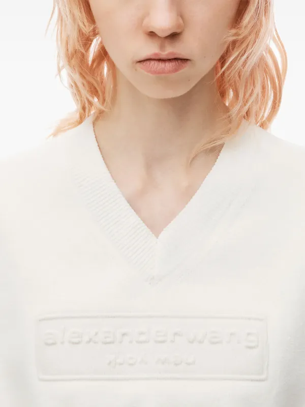 Alexander Wang クロップド ニットトップ - Farfetch