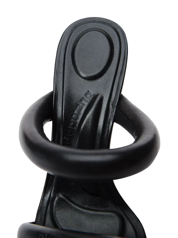 Alexander Wang Julie 105mm サンダル | ブラック | FARFETCH JP
