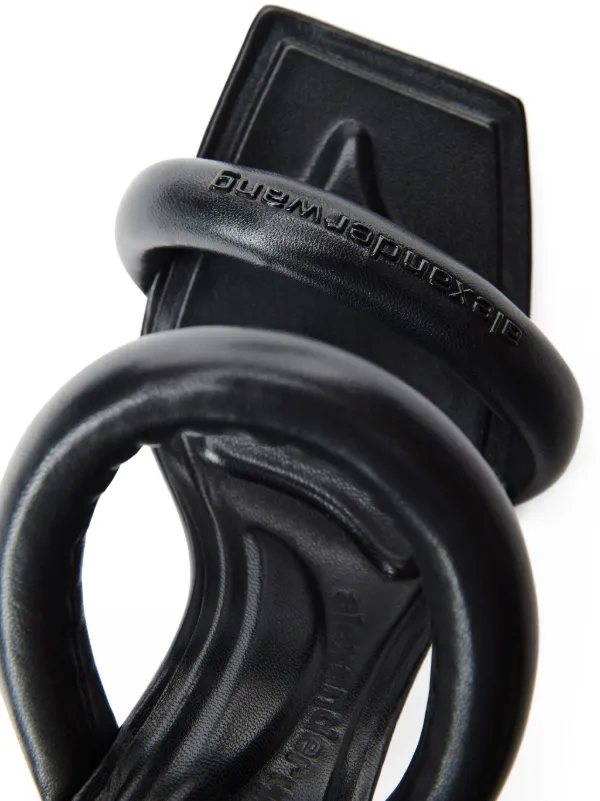 Alexander Wang Julie 105mm サンダル | ブラック | FARFETCH JP