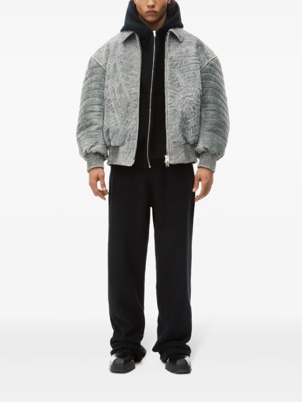 Alexander Wang ロゴ トラックパンツ | ブラック | FARFETCH JP