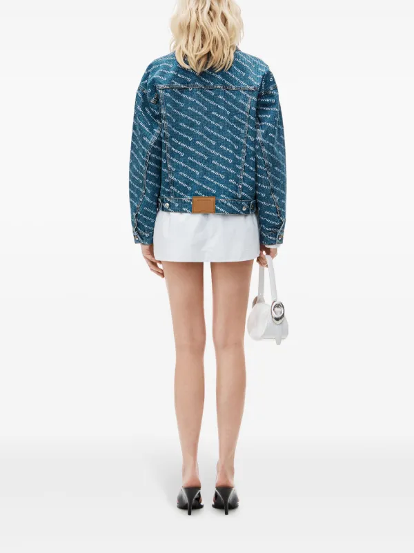 Alexander Wang デニムジャケット | ブルー | FARFETCH JP