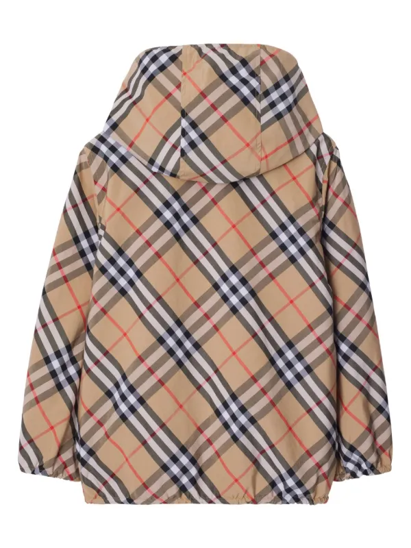 Burberry Kids リバーシブル チェック ジャケット | ニュートラル