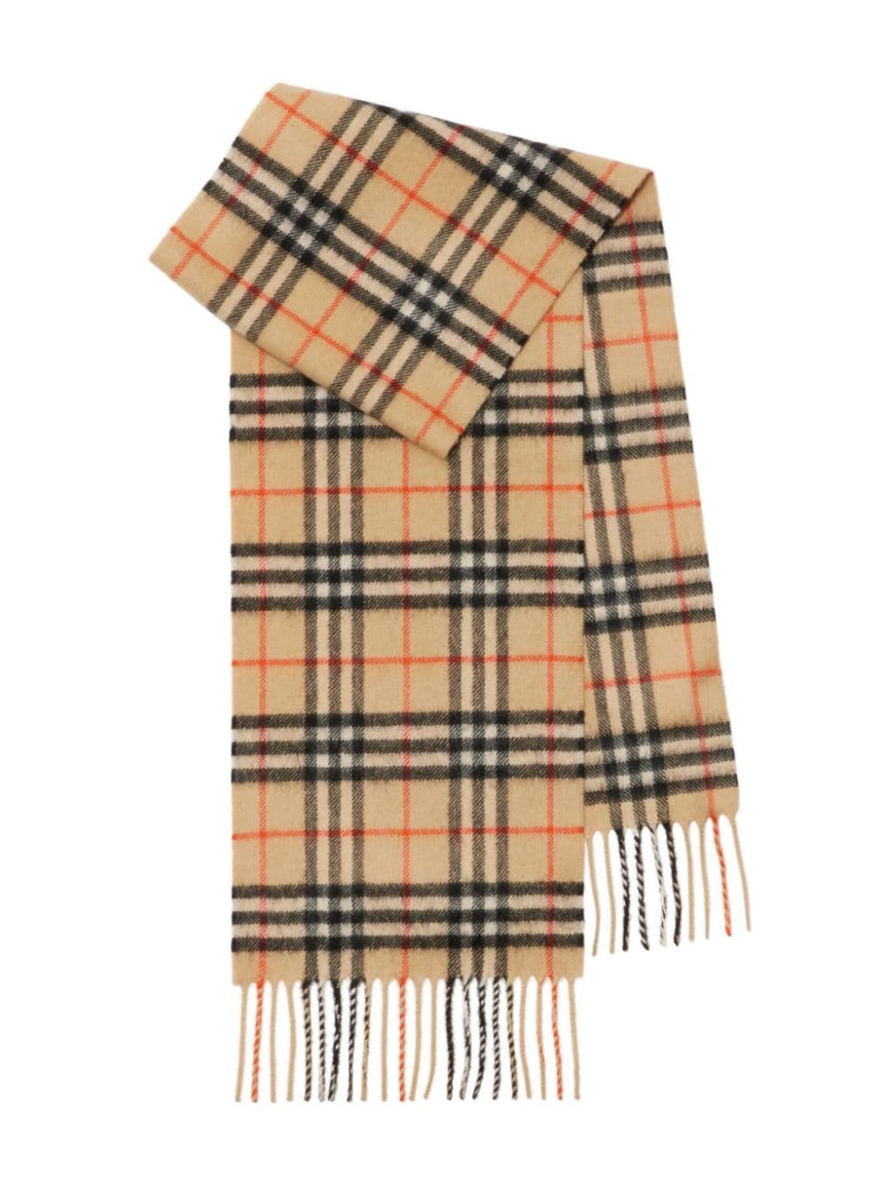 Burberry Kids' Vintage Check Cashmere Scarf In Neutrals
