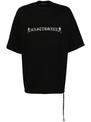 Mastermind Japan Blurred Skull T-shirt | Black | FARFETCH PH