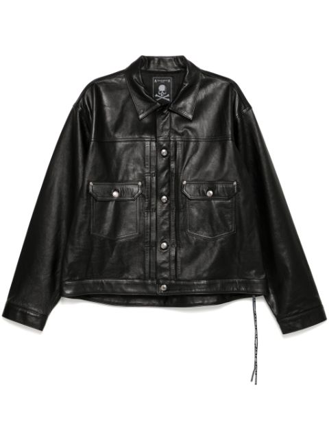 Mastermind Japan leather jacket