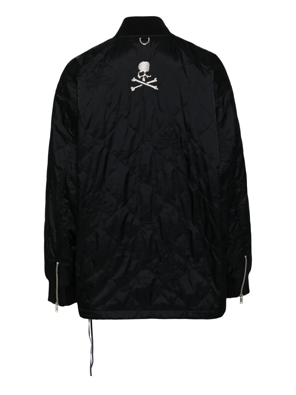 Mastermind Japan Quilting varsity jacket - Zwart