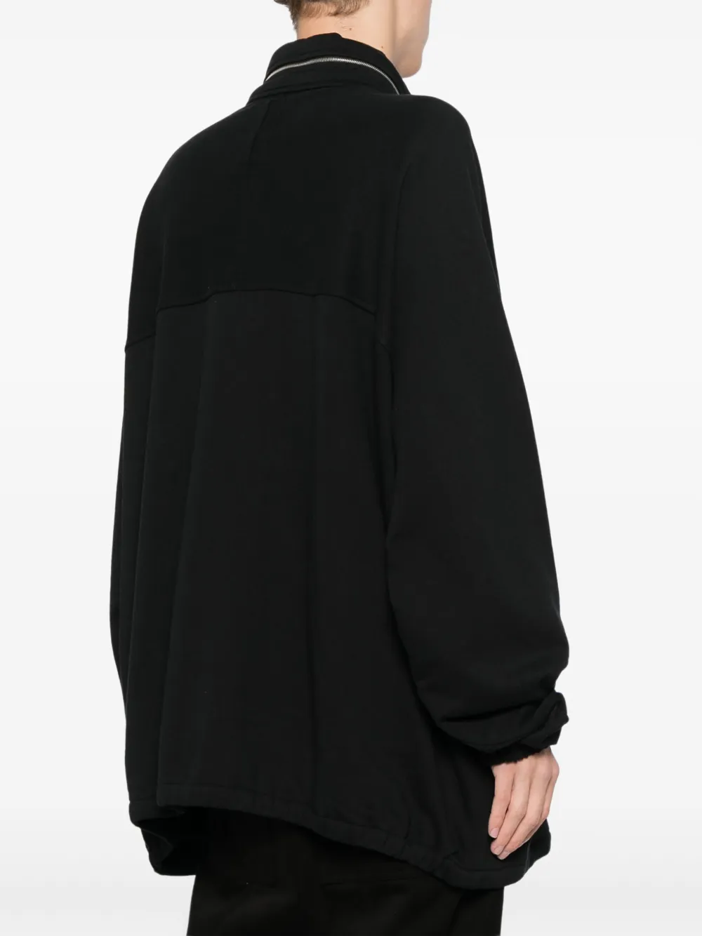 Rick Owens Sweater met ritssluiting Zwart