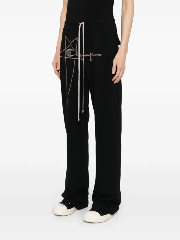 Rick Owens x Champion Dietrich logo-embroidered Track Pants