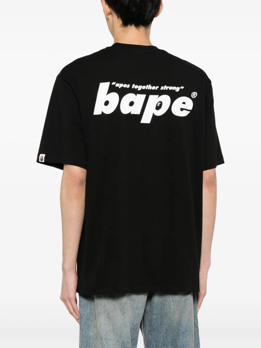A BATHING APE® T-shirt con stampa Shark Shinji Ape Head | Abbigliamento | Image 4