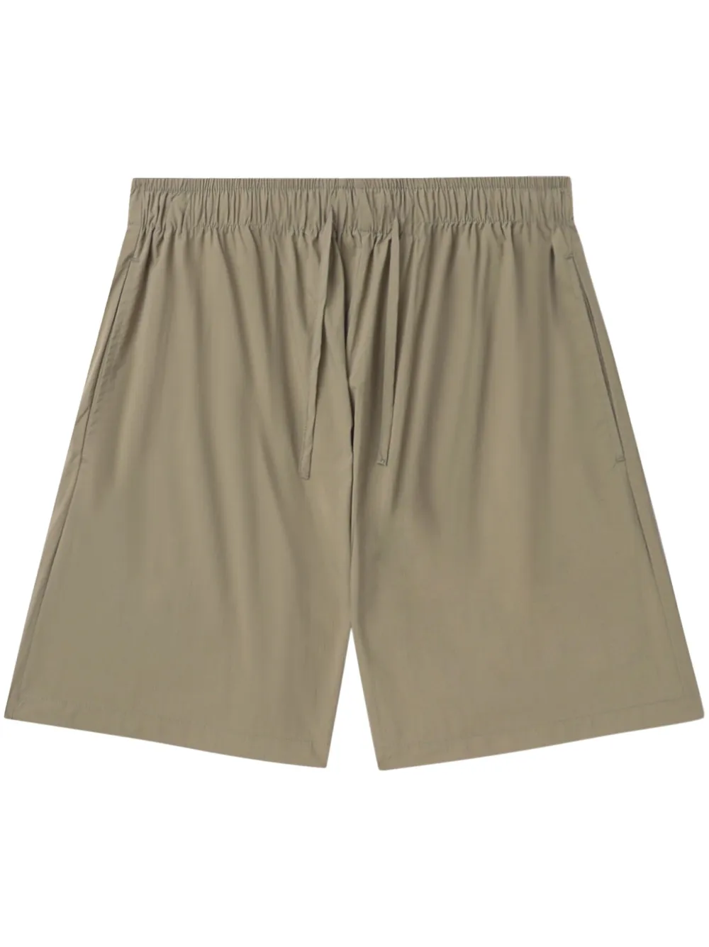 Tout A Coup Drawstring Shorts In Green