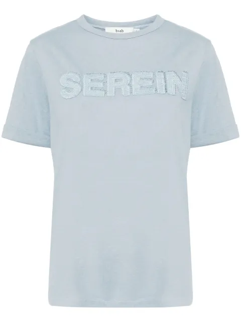 b+ab patch-detail jersey T-shirt