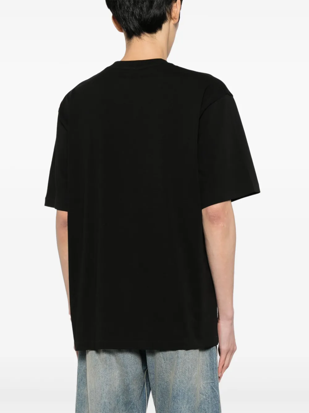 A BATHING APE T-shirt met print Zwart