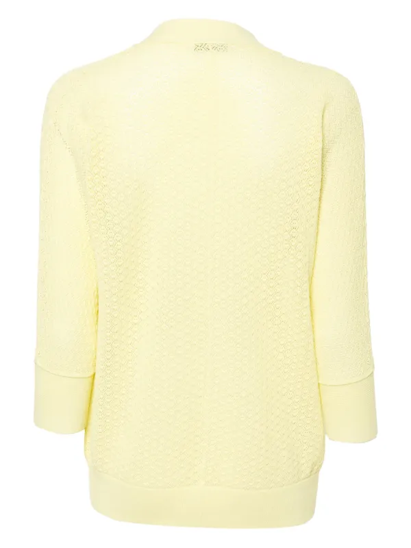 LE TRICOT PERUGIA 売れ筋商品|||ル トリコット ペルージャ ニット&セーター アウター レディース Sweaters Yellow 23810189_54011718_600.jpg