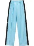 Alexander Wang logo-stripe track pants - Blue