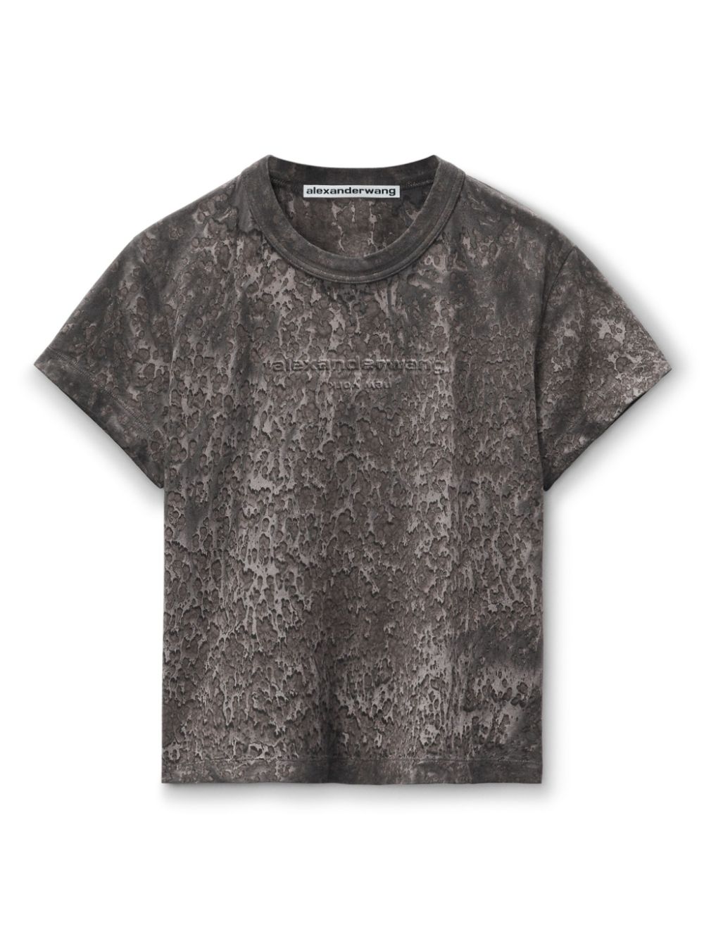 Alexander Wang Splatter-wash cotton T-shirt Women