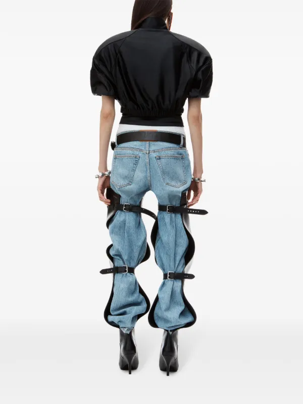 Alexander Wang ボンバージャケット | ブラック | FARFETCH JP