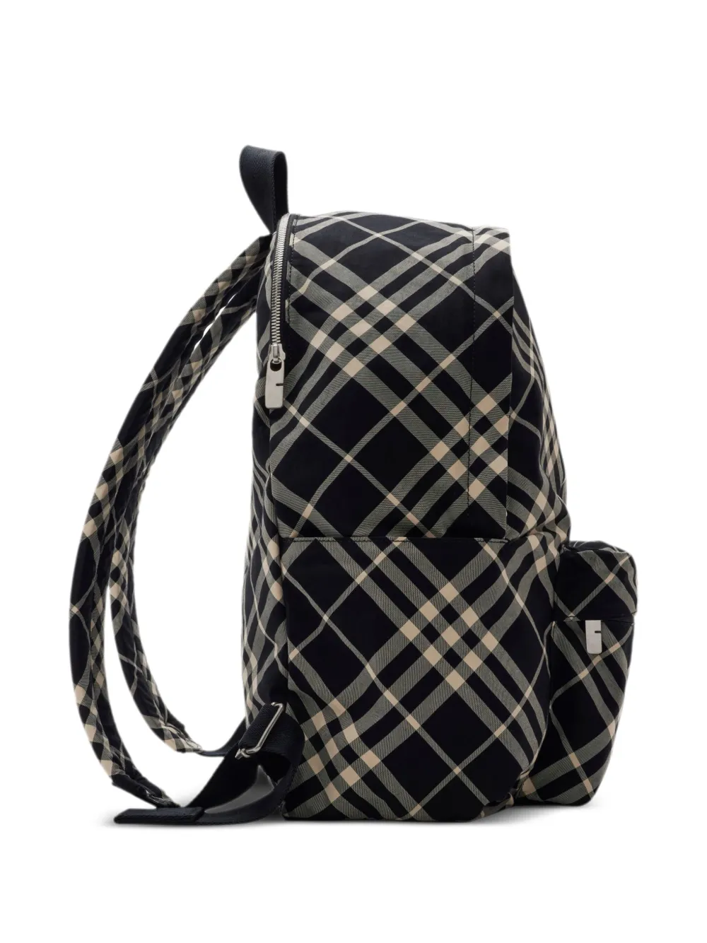 Burberry EKD geruite rugzak Zwart