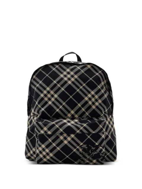 Burberry EKD checked backpack