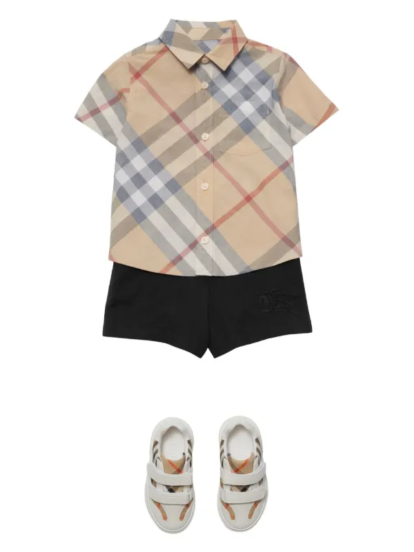 Vintage Check flat sandals