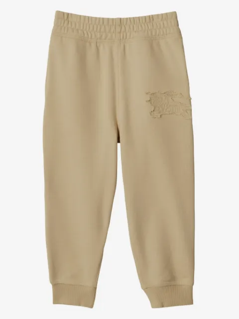 Burberry Kids Equestrian Knight-patch track pants