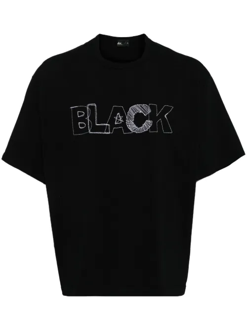 T-shirt en coton à logo brodé - Kolor - Modalova