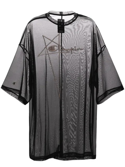 Rick Owens embroidered logo T-shirt