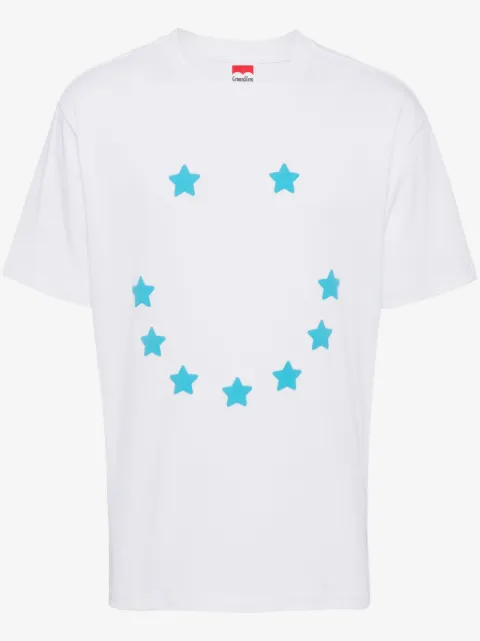 Ground Zero playera con estrellas estampadas