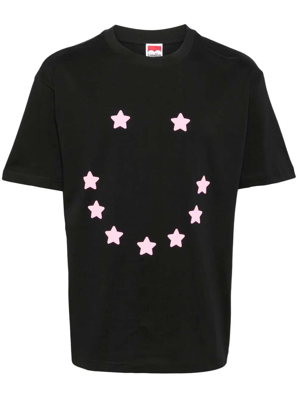 Ground Zero playera con estrellas estampadas | negro | Image 1