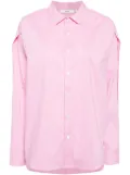 b+ab cut-out poplin shirt - Pink