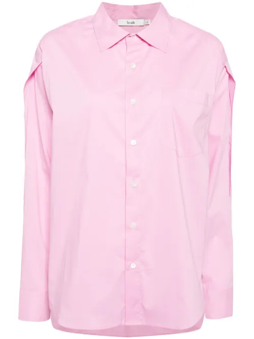 Chemise en popeline à découpes - b+ab - Modalova