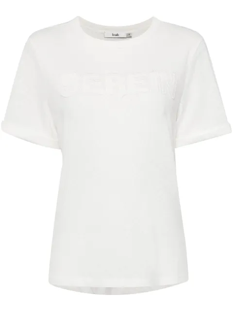 b+ab patch-detail jersey T-shirt