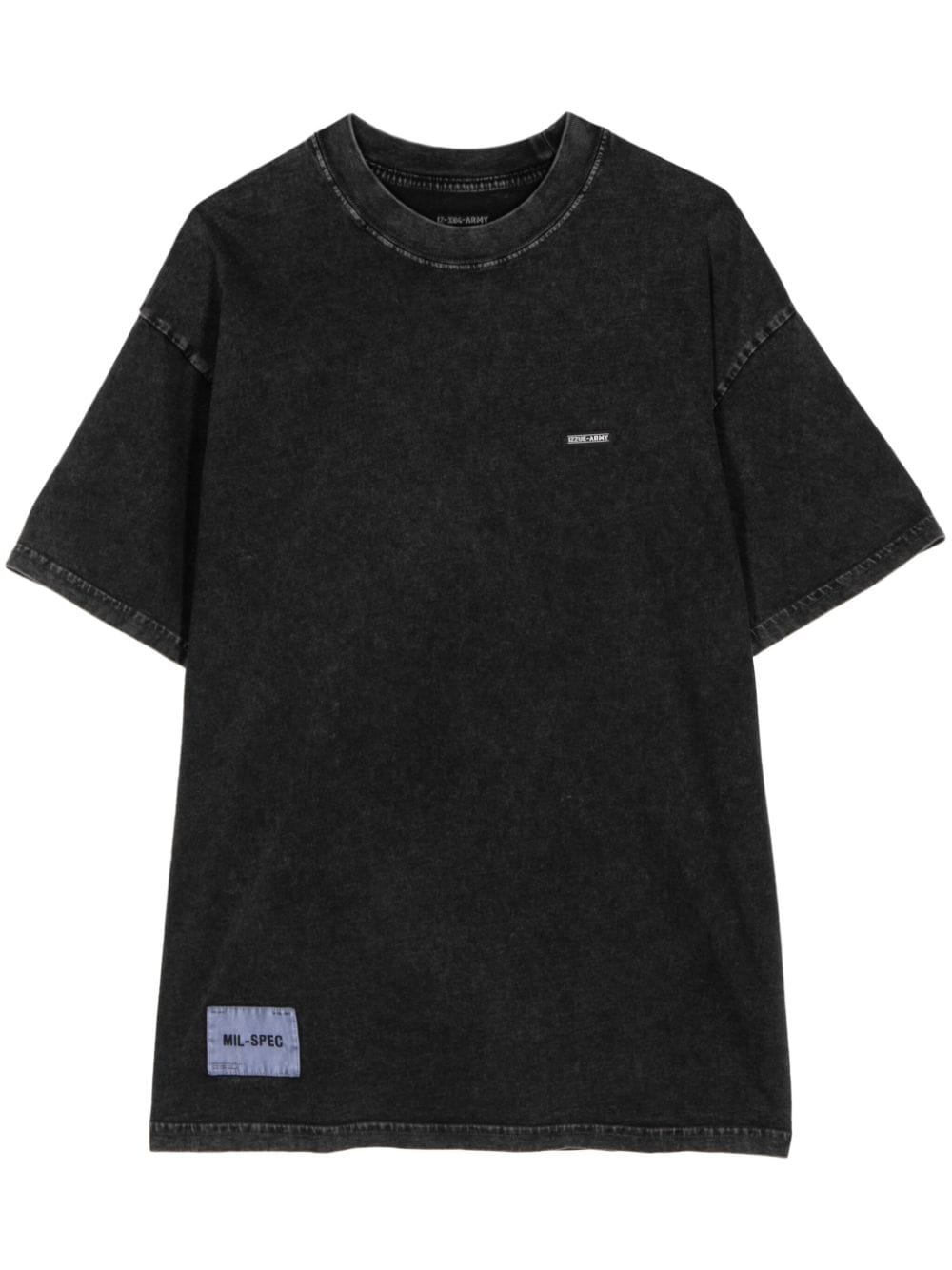 Izzue Logo-print Cotton T-shirt In Black