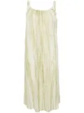 tout a coup twisted-straps shift dress - Green