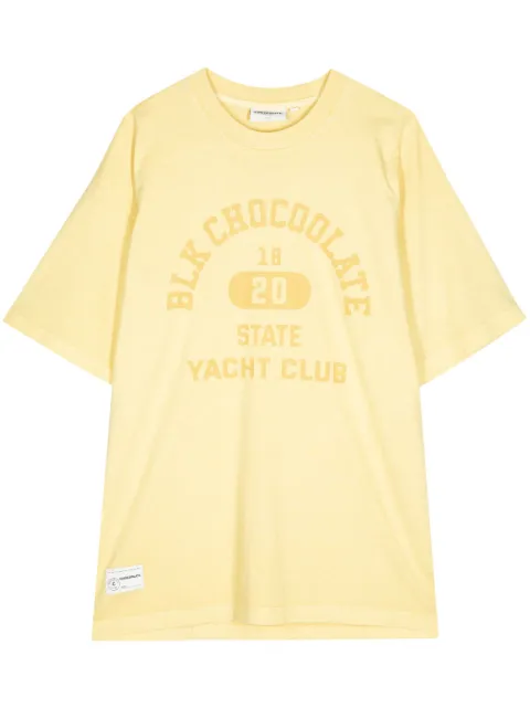 CHOCOOLATE logo-print cotton T-shirt