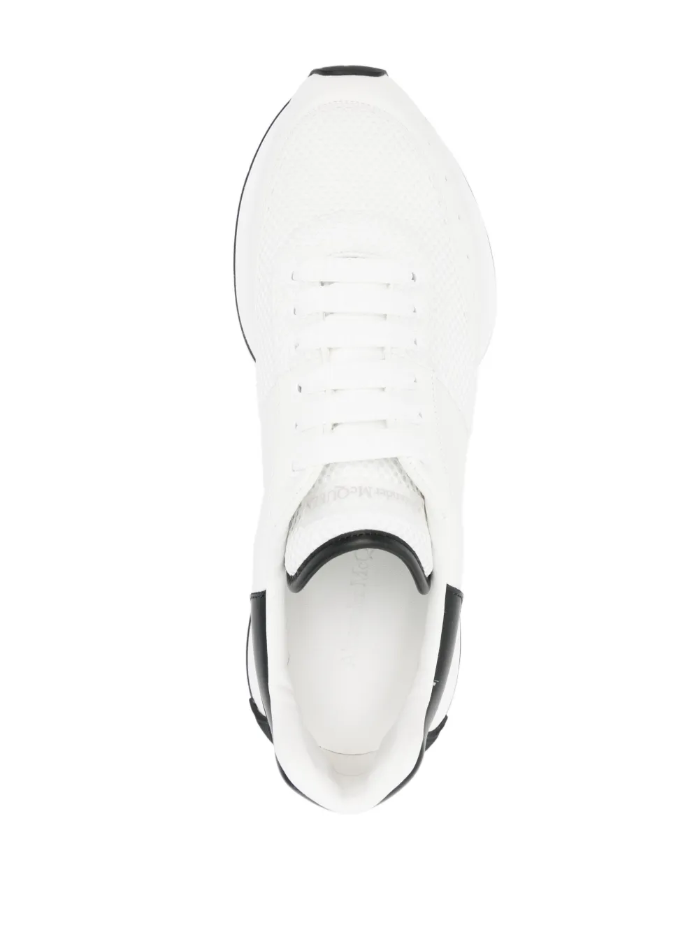 Shop Alexander Mcqueen Panelled Chunky Sneakers In White