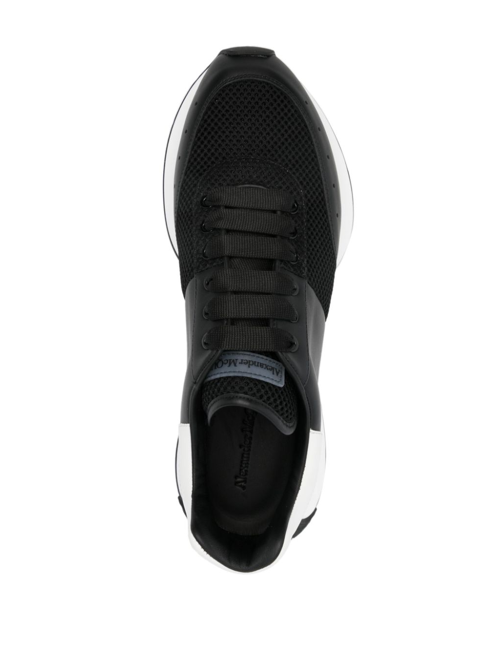 Alexander McQueen Chunky sneakers met vlakken Zwart