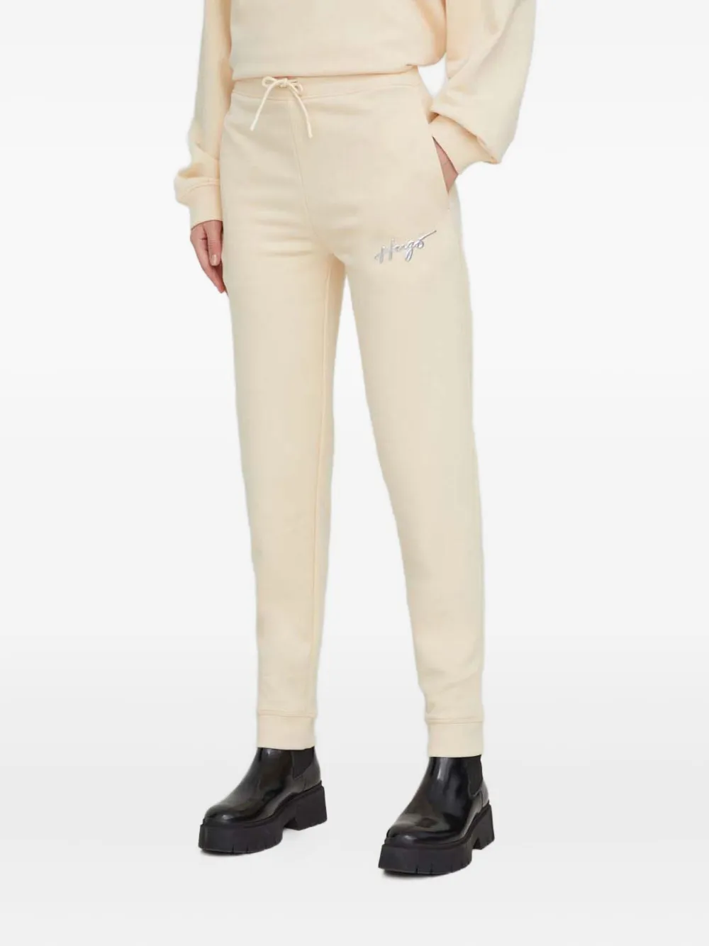 HUGO drawstring trousers | Neutrals | Image 1