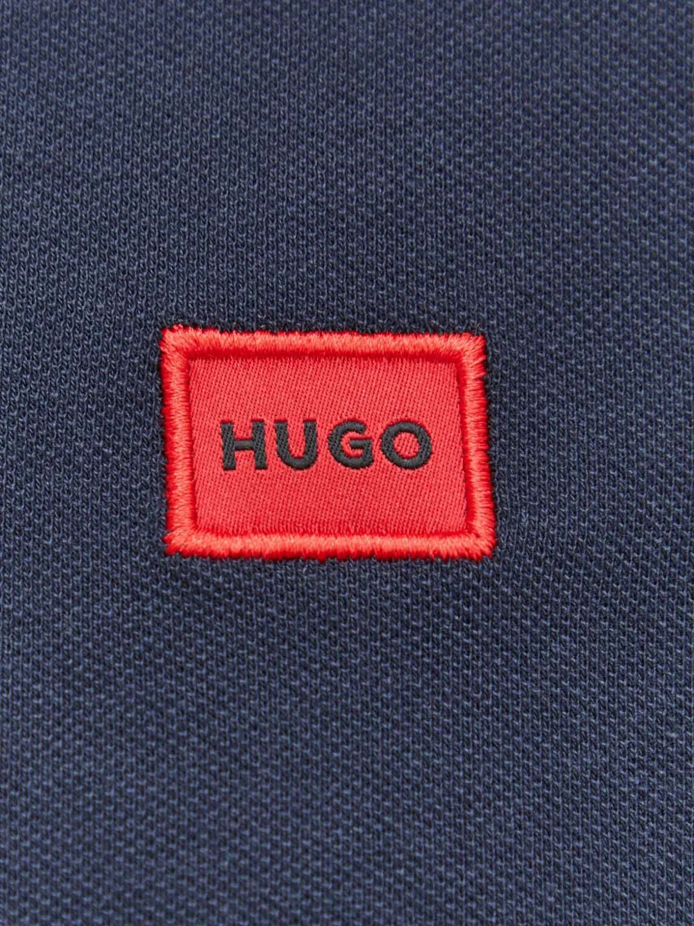 HUGO Poloshirt met logo Blauw