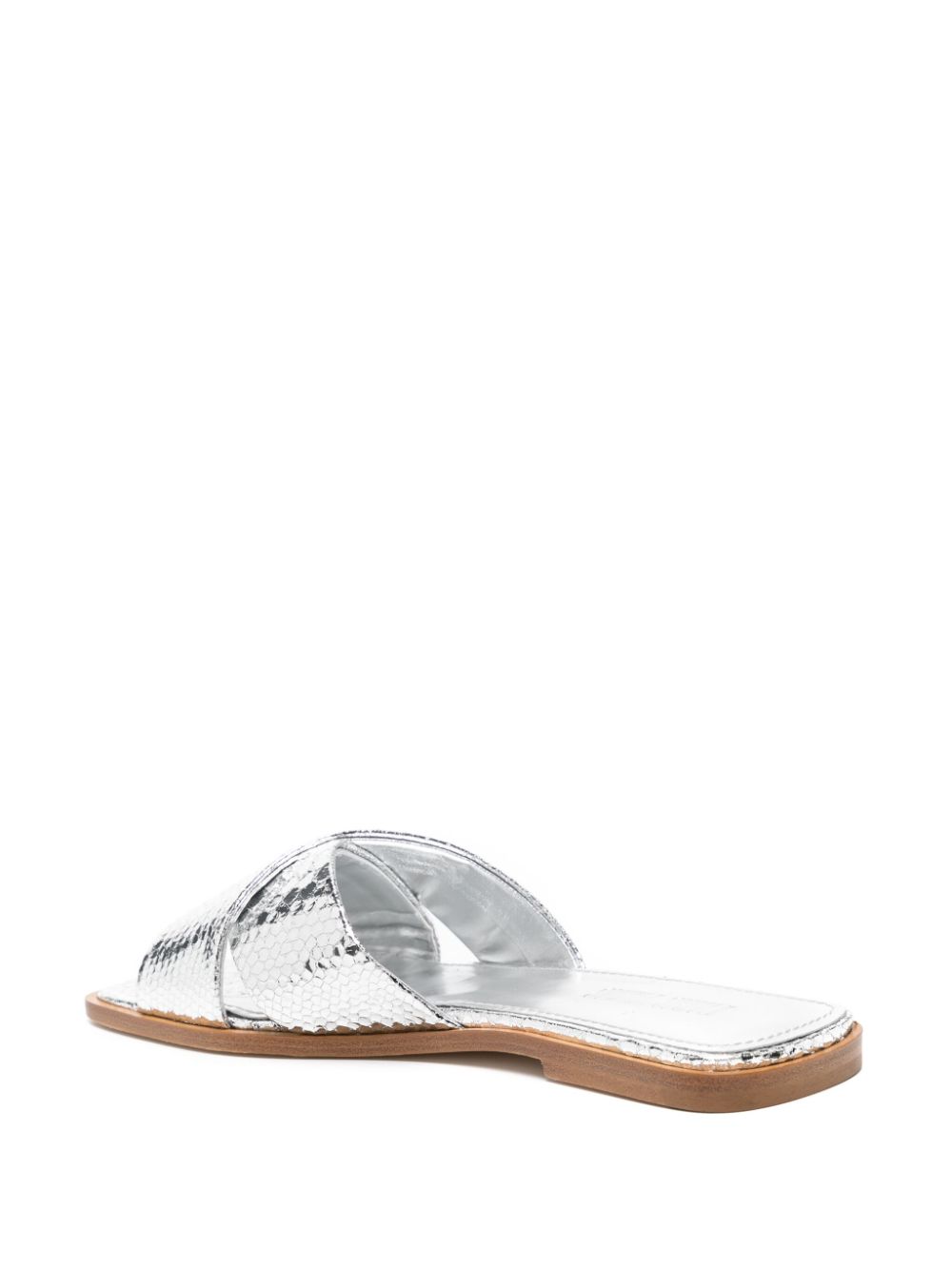 Paris Texas Montecarlo metallic sandalen Zilver