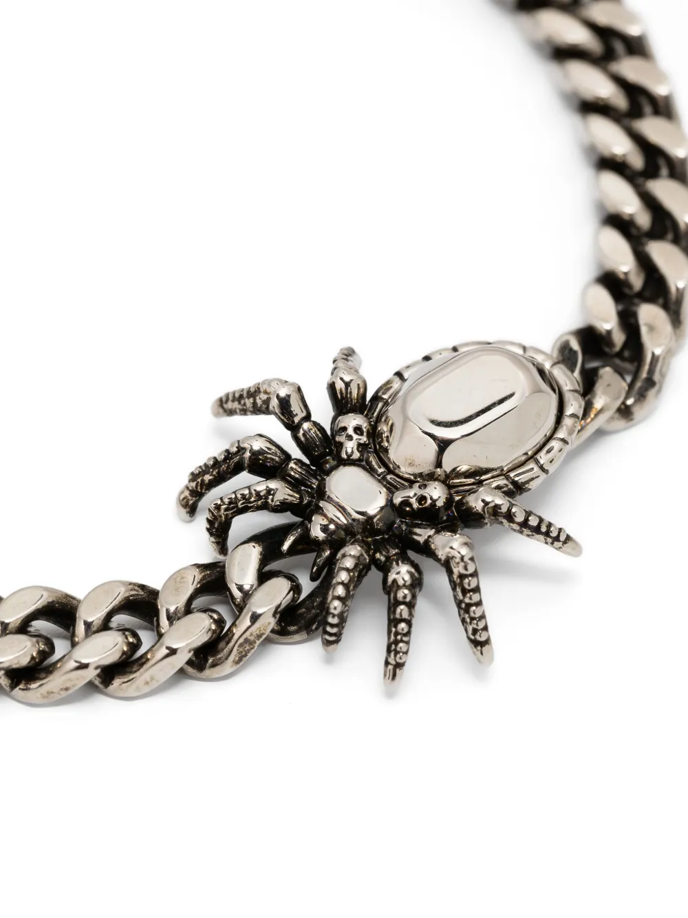 Alexander McQueen Spider-appliqué Chain Bracelet | Silver Alexander McQueen Spider-appliqué Chain Bracelet | Silver