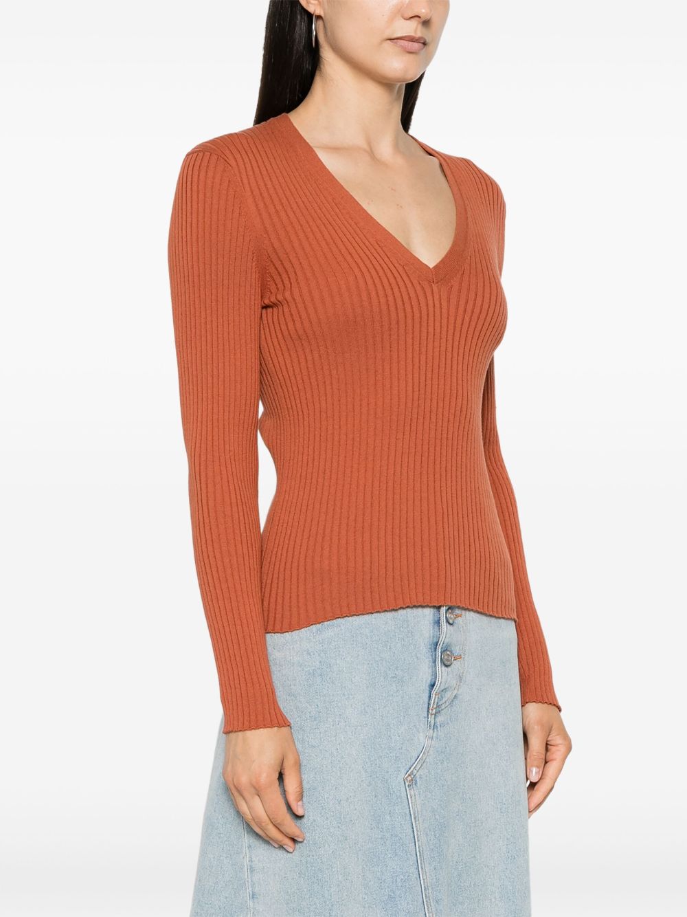 A.P.C. Camille chunky-ribbed jumper Women