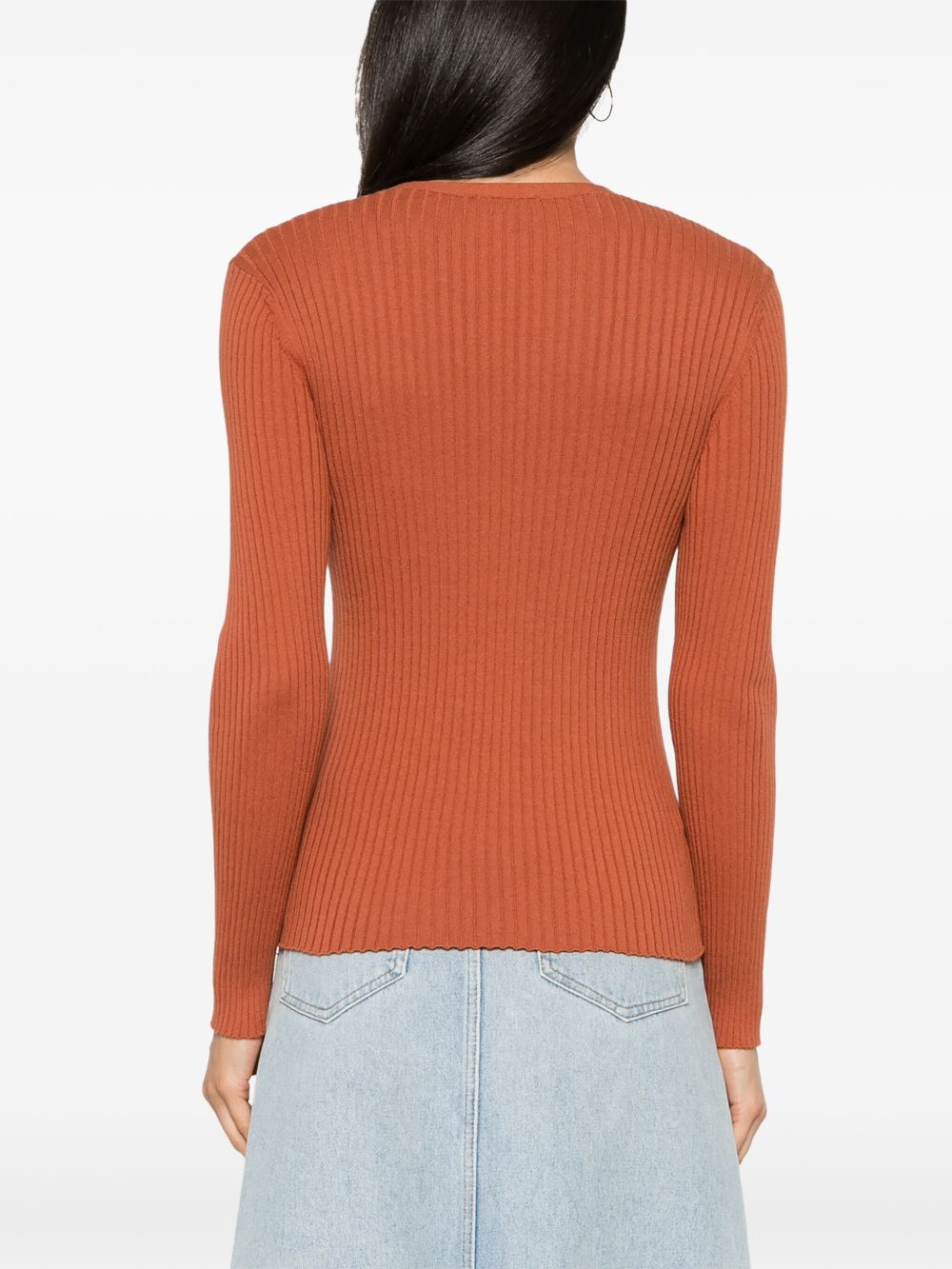 A.P.C. Camille chunky-ribbed jumper Women