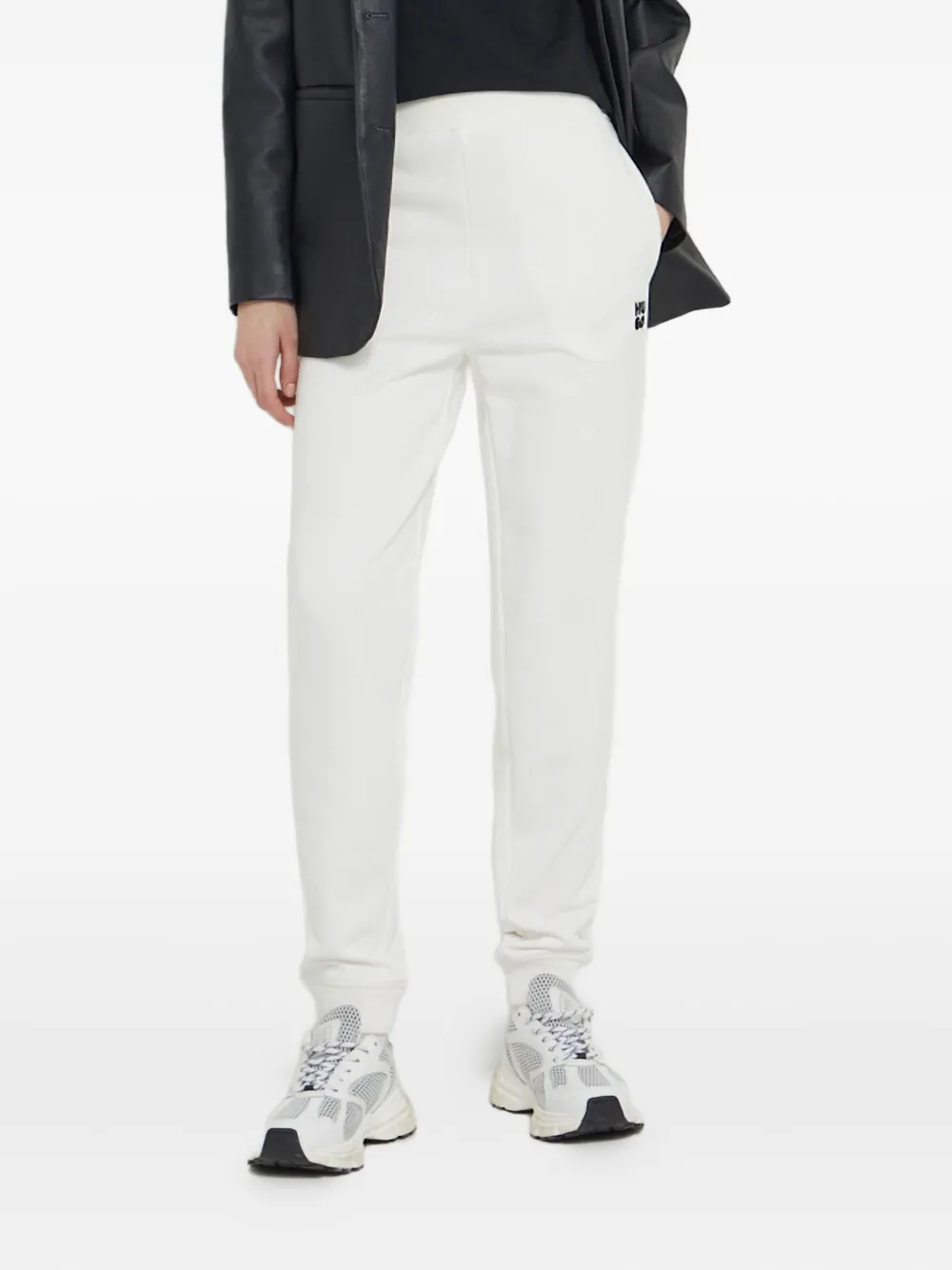 HUGO logo track pants | White | Image 1