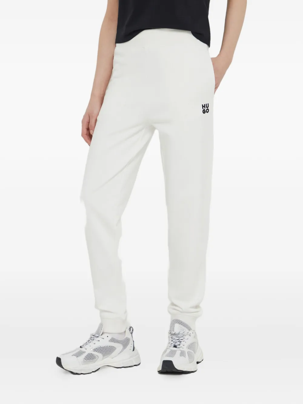 HUGO logo track pants - Wit