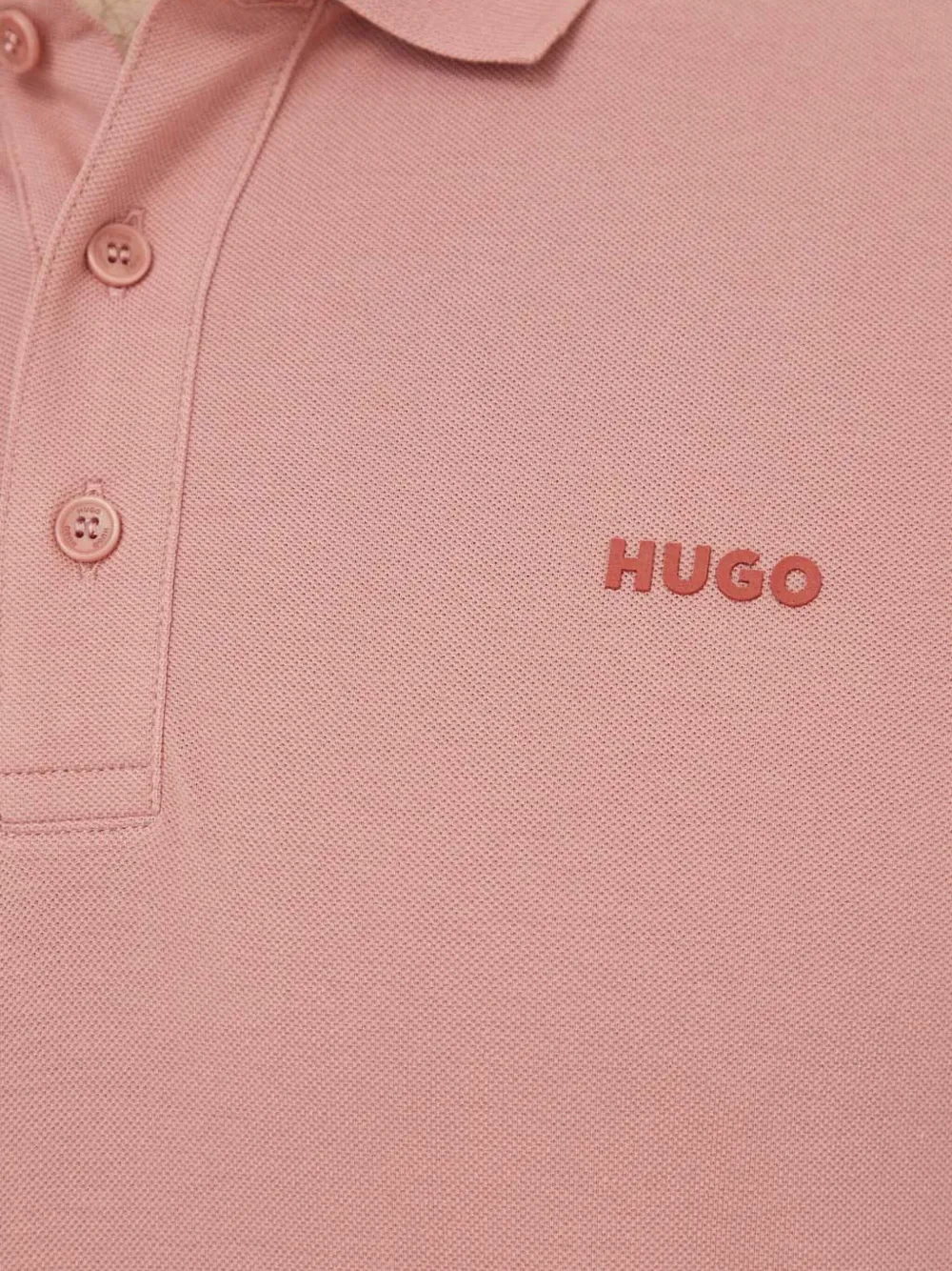 HUGO Poloshirt met logo Rood