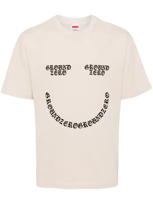 T-shirt à logo imprimé - Ground Zero - Modalova