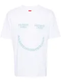 Ground Zero smile logo-print cotton T-shirt - White