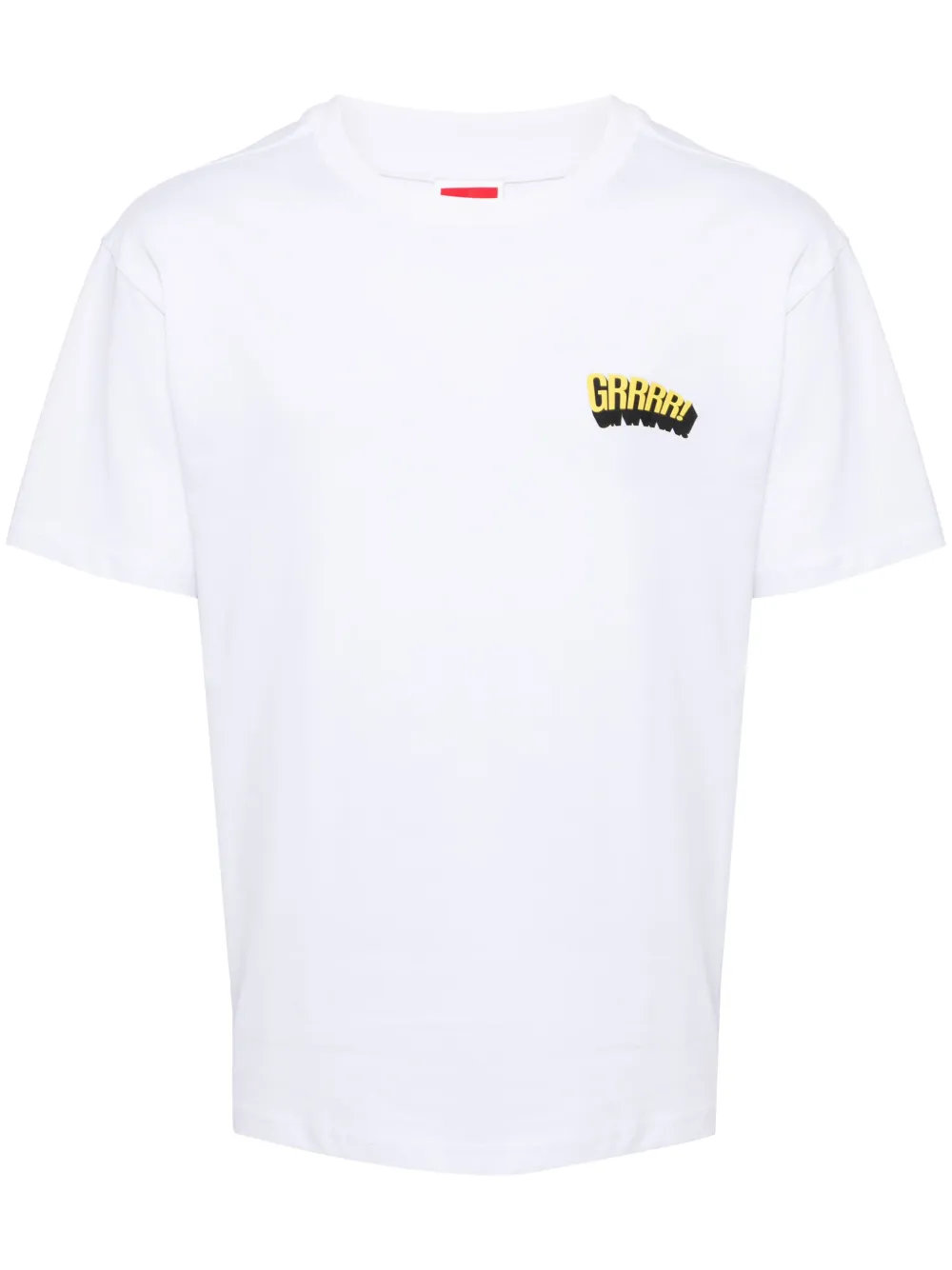 Ground Zero playera con estampado gráfico | blanco | Image 1