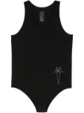 Rick Owens X Champion logo-embroidered bodysuit - Black
